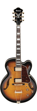 Ibanez AF95FMAYS Artcore Expressionist Series Hollow Body Electric Guitar (Antique Yellow Sunburst)
