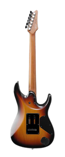 Ibanez AZ2402L-TFF Prestige pour gaucher - Guitare électrique avec micros Seymour Duncan Hyperion - Tri Fade Burst Flat