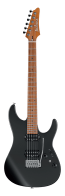Ibanez AZ2402-BKF Prestige - Guitare électrique avec micros Seymour Duncan Hyperion - Noir plat 