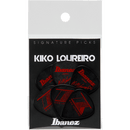 Ibanez B1000KLBK Kiko Loureiro Signature Model Heavy Guitar Picks 6 Pack - Black