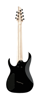 Ibanez RGMS7BK RG Series 7 String Multi-Scale Electric Guitar (Black)