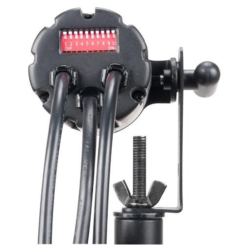 American DJ PINSPOT-LED-QUAD-DMX 8W Quad Color Pinspot Light