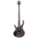 Ibanez BTB805MSTGF BTB Bass Workshop Basse électrique multi-échelles à 5 cordes avec étui - Gris transparent plat