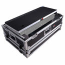 ProX XS-REV71K2U WLTLED Flight Case for Pioneer DDJ-REV7 & DDJ-1000/SRT with 2U Rackspace/Laptop Shelf/Wheels
