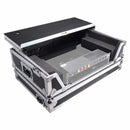 ProX XS-REV71K2U WLTLED Flight Case for Pioneer DDJ-REV7 & DDJ-1000/SRT with 2U Rackspace/Laptop Shelf/Wheels