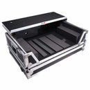 ProX XS-REV71K2U WLTLED Flight Case for Pioneer DDJ-REV7 & DDJ-1000/SRT with 2U Rackspace/Laptop Shelf/Wheels
