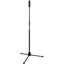 Quiklok  A-988 Bk Straight Mic Stand With One-Hand Clutch Height Adjustment Mechanism - Red One Music