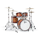 Gretsch Drums RN2-E604-STB Renown 4-Piece (10/12/14/20) Shell Pack (Satin Tobacco Burst)