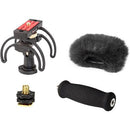 Rycote 046008 Portable Recorder Kit For Sony Pcm-M10 - Red One Music