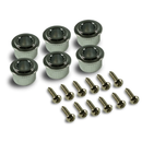 KLUSON KRF-6BX-C Machines de réglage de la série de révolution, F-Mount 6 en ligne w. Posts échelonnés - Chrome