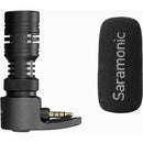 Saramonic SMARTMIC+ Compact Directional Microphone w/ 3.5mm TRRS Plug for Mobile Devices