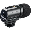 Saramonic SR-PMIC2 Mini microphone à condensateur stéréo avec support antichoc intégré