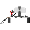 Kit vidéo pour smartphone Saramonic MOBILEVIDEO avec plate-forme stabilisatrice et microphone