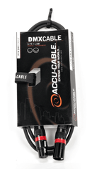 ADJ Accu-Cable AC3PDMX5 3-Pin Dmx Cable 5 FT - Red One Music