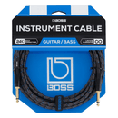 Boss BIC-25 1/4" Straight Instrument Cable - 25FT