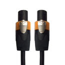 Standz Sc10-4-12-K4 10 Cable 10 Foot Cable Speakon To Speakon For Speakers - Red One Music