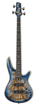 Ibanez SR2600CBB - Basse électrique avec micros Nordstrand - Cerulean Blue Burst