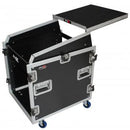 Prox T-12MRSS13ULT DJ Combo Flight Case W Laptop Shelf Amp Casters - Red One Music