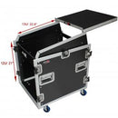 Prox T-12MRSS13ULT DJ Combo Flight Case W Laptop Shelf Amp Casters - Red One Music