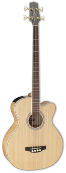 Takamine GB72CE-NAT Acoustic Electric Bass with Preamp and 3 band EQ - Natural