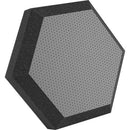Panneau mural hexagonal en mousse Ultimate Acoustics UA-HX-12GR - 12" [Paquet de 2]