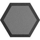 Panneau mural hexagonal en mousse Ultimate Acoustics UA-HX-12GR - 12" [Paquet de 2]