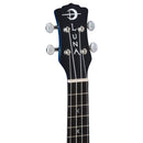 Ukulélé de concert Luna CONCERT Maple Top Starry Night avec housse