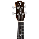 Ukulélé de concert Luna TATTOO avec table en épicéa et housse de transport - Satin naturel