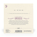 Cordes pour ukulélé de concert en titane D'Addario EJ87C