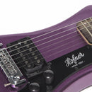 Hofner SHORTY Short Scale Electric Guitar (Purple)