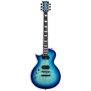 Guitare électrique ESP LTD EC-1000T CTM avec Humbuckers classiques Fishman Fluence Open Core - Violet Shadow pour gaucher