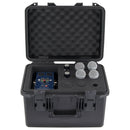 Odyssey VUMIC09 - Handheld Microphone Case (Holds 9) With Storage Compartment