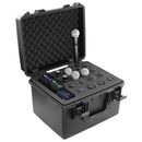 Odyssey VUMIC16 - Handheld Microphone Case (Holds 16) With Storage Compartment