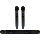 Audix Ap42 Vx5 Receiver With Two Handheld Transmitters - Red One Music