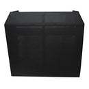 ProX XF-MESA-MK2 Mesa MK2 DJ Facade Table Station Includes White & Black Scrims and Padded Carry Bag - Red One Music