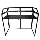 ProX XF-MESA-MK2 Mesa MK2 DJ Facade Table Station Includes White & Black Scrims and Padded Carry Bag - Red One Music