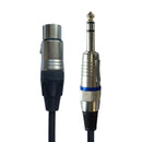 Standz Stxfs-10 10 Foot Adapter Cable Xlr Female - 14 Trs - Red One Music