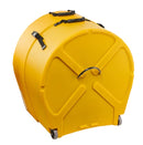 Hardcase HNP18BY Étui pour grosse caisse 18" avec roulettes et poignée de traction (Jaune)
